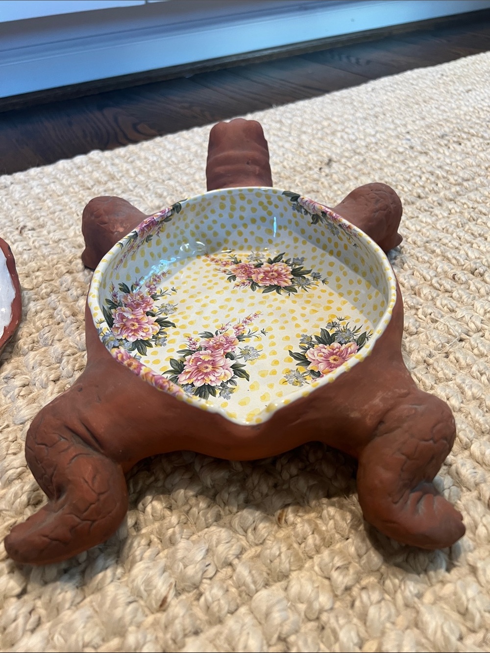 Mackenzie Childs turtle tureen with ladle - Picture 7 of 9